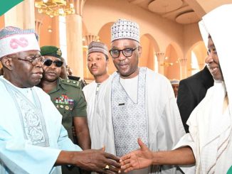 JUST IN: Tinubu Meets PDP's Namadi Sambo, Others in Abuja, Photos Emerge