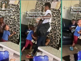 Children Burst into Tears as Nanny Packs Her Bag to Leave, Emotional Video Goes Viral