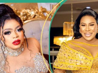 Faithia Balogun: Bobrisky Shows Off Funny Body Movements As Actress Snubs Him at Event, Clip Trend