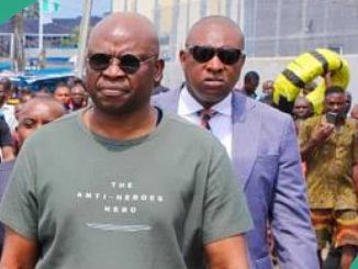 Drama as PDP National Chairmanship Aspirant Prostrates for Fayose, Video Trends