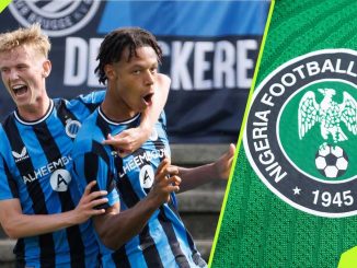 Son of Former Super Eagles Defender Scores Brilliant Goal for Club Brugge: Video