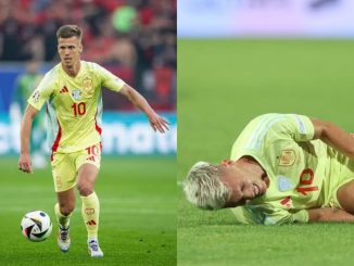 Barcelona's new signing Dani Olmo suffers injury blow on duty for Spain