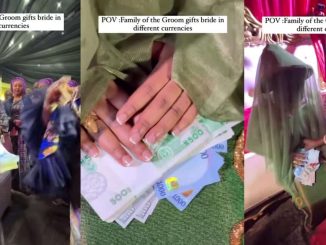 Bride receives different currencies as welcome gift from groom’s family in viral video