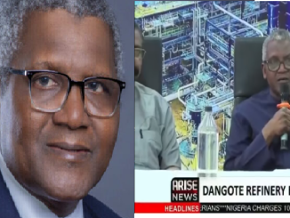 Dangote Announces That His Refinery Is All Set To Start Supplying Petroleum To Nigerians (WATCH)