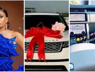 Fans gift May Edochie Range Rover as a birthday gift