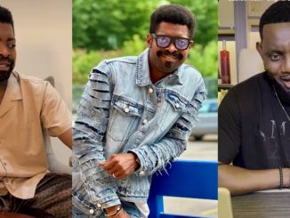 Fans rejoice as Basketmouth contacts AY Makun for advise in funny video