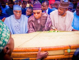 VP Shettima Leads Federal Govt's Delegation To Late President Yar'Adua's Mother's Burial  