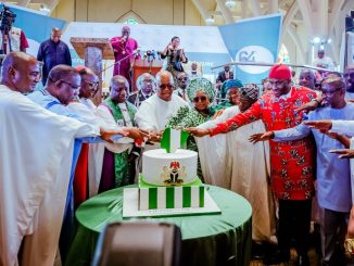 Akpabio, Kalu, Obasanjo, Others Attend Thanksgiving Service In Abuja