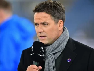 EPL: Michael Owen reacts to Trosard's red card in Arsenal clash with Man City