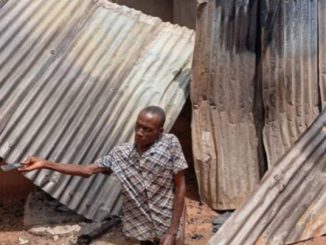 Fire razes physically challenged man's house