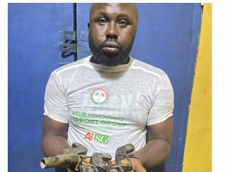 Netizens Doubt Police Arrest Of 'PDP Member' With Guns