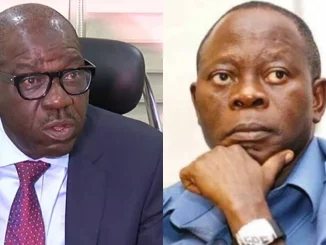 Obaseki is politically dead – Oshiomhole