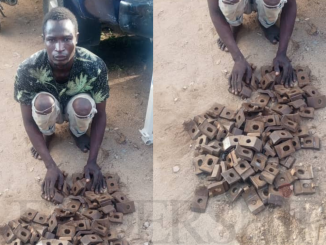 Police Nab 29-yr-old Over Alleged Vandalisation Of Rail Track In Bauchi