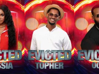 Kassia, Topher, and Ocee Evicted from BBNaija Season 9