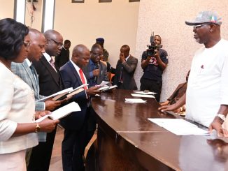 Aiyedatiwa Swears In New Perm Secs, Tutors-General In Ondo