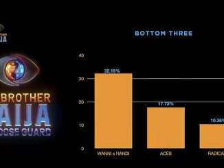 BBNaija: How viewers voted WanniXHandi, Aces, Radicals