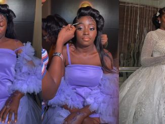 Lady goes ahead to have her dream wedding barely 48 hours after being involved in an accident (VIDEO)