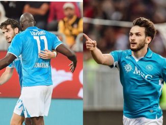 Lukaku, Kvaratskhelia on target as Napoli thrash Cagliari 4-0