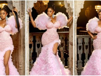 May Edochie marks birthday with special note and ball gown outfit