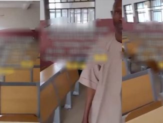 Nigerian Lecturer Left Frústrated As Students Fa!l To Show Up For His First Class (VIDEO)