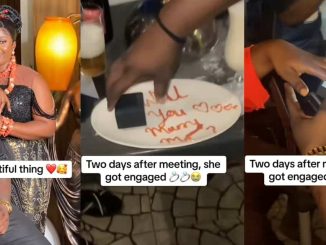 Nigerian man proposes to woman he dated online for 3 months, 2 days after first meeting