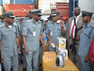 Customs Intercepts 12 Containers With Military, Paramilitary Camouflage