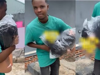 Tongues Wag As Man Storms Ex-Girlfriend’s House To Retrieve Wigs After Brǝakup (VIDEO)