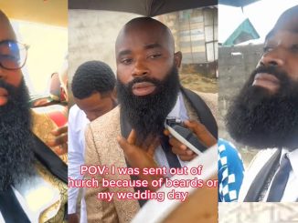 Video of man sent out of his wedding because of his beard stirs debate online