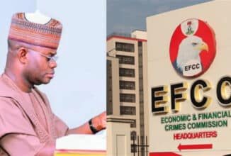 Yahaya Bello agrees to appear before EFCC