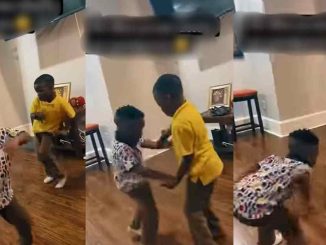 "Two old men tr@pped in these cuties" – Little boys raised by grandparents show off 90's dance moves (WATCH)