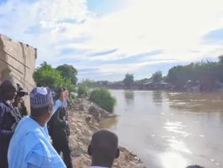 Again, Zulum assesses roads, bridges destroyed by flood
