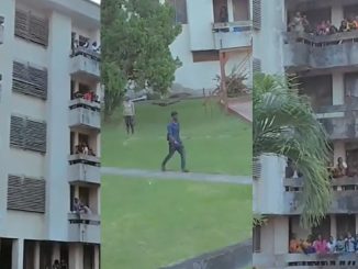 "I thought it was a poultry farm" – Female students scrǝam as a male visitor entered their hostel for the first time in 26 years (WATCH)