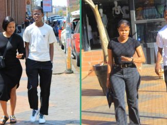 Young-looking Lady Steps Out With Her Tall 13-Year-Old Son Who Looks Like Model