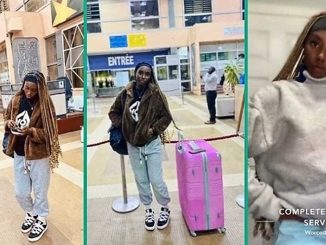 Lady Happily Relocates to America to Start New Life, Video Inspires Many on TikTok