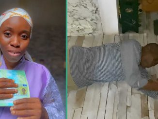 Nigerian Lady Lands Fully Funded Scholarship to Study in France, Her Happy Parents Roll on Floor