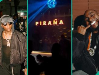 Wizkid and Davido Spotted at Same London Club, Videos As Star Boy Walks Past OBO’s Table, and Leaves