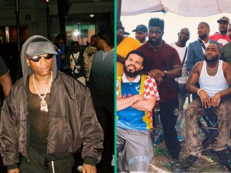 Wizkid Taunts Davido’s 30BG for Making Videos of Him at Club: “Una Papa Neva See Superstar Before”