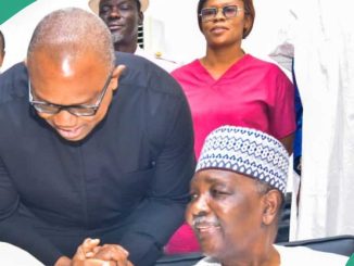 Peter Obi Under Fire for Celebrating Yakubu Gowon at 90, Details Emerge