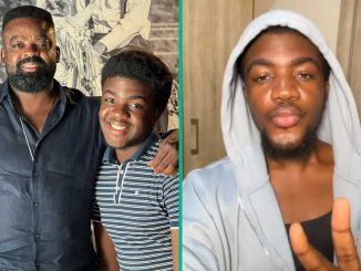 Kunle Afolayan’s Son Dispels Rumours About Him, Shares Romantic Video With Lady: “This One No Enter”