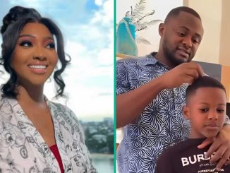 Ubi Franklin, Lilian Esoro Insist Son Must Play Football, His Reply Displeases Them: "No Chemistry"