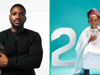 Tobi Bakre Expresses 'Fear' as His Son Points Out Man's Big Stomach: "He Thinks You Are Superhero"