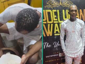 Daniel Regha Pounds Fufu Smoothly, Video Elicits Massive Reactions: "This Is Too Much for 1 Person"