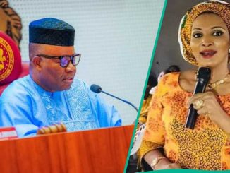 “Restrict Yourself": Akpabio Tells Senator Praising Bianca Ojukwu's Beauty