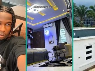 Nigerian Man Completes Fine Bungalow, Shows Off Sleek Building in Viral Video