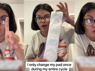 "I only use one pad throughout my menstrual cycle" – Lady shares (WATCH)