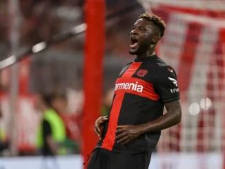 Boniface Scores Winning Goal As Leverkusen Stage 2-1 Comeback Win Over Frankfurt