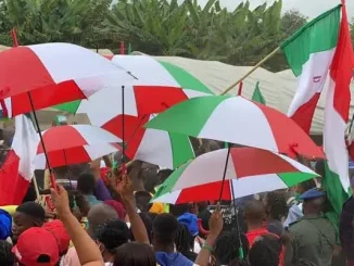 Edo election: PDP supporters protest at INEC office