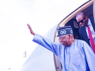 Tinubu returns to Abuja after two-week leave in UK