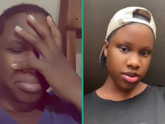 Lady Displays Text Message She Got from Elder Brother that Made Her Shed Tears, Prays for All Men