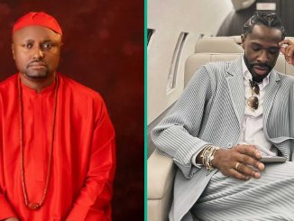 Davido’s Isreal DMW, Ex-Lawyer Bobo’s Reactions As They Meet for OBO’s B’day Trend: “Cat and Dog”